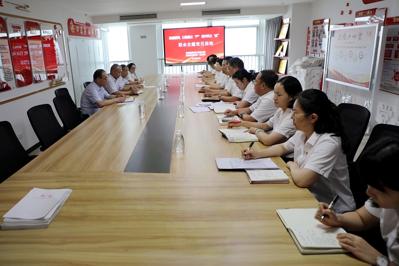 陜煤集團(tuán)審計(jì)部黨支部與建材科技機(jī)關(guān)第一黨支部開展聯(lián)合主題黨日活動(dòng)