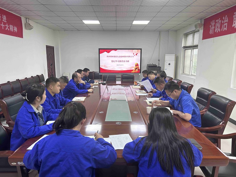 賽柯瑞思公司:“三個(gè)緊扣” 推動(dòng)黨紀(jì)學(xué)習(xí)教育走深走實(shí)