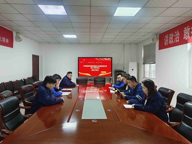 賽柯瑞思公司團(tuán)支部召開(kāi)2024年度組織生活會(huì)