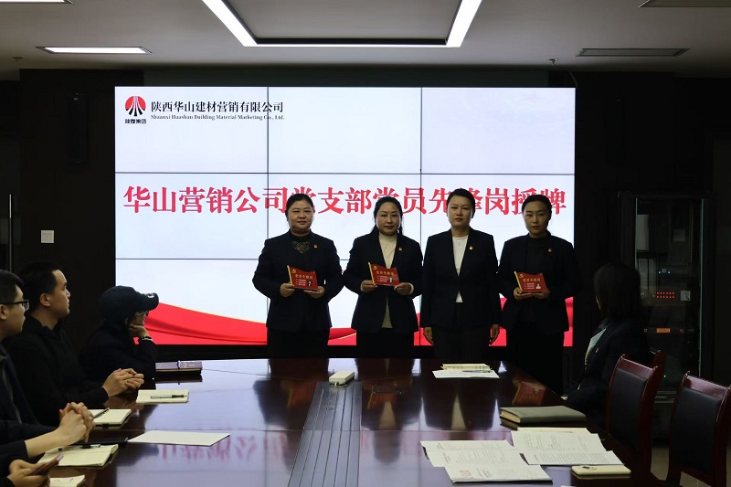 華山營銷公司黨支部開展“亮黨員身份 展先鋒形象”主題黨日活動(dòng)