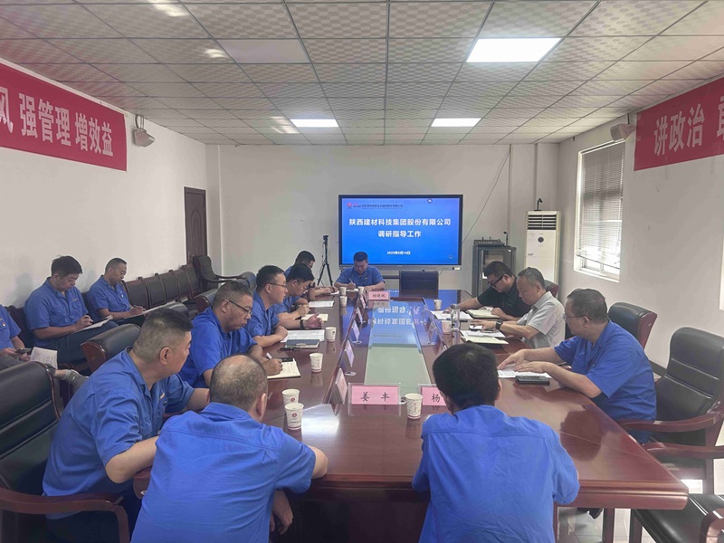 王琦到賽柯瑞思公司調(diào)研生產(chǎn)經(jīng)營工作