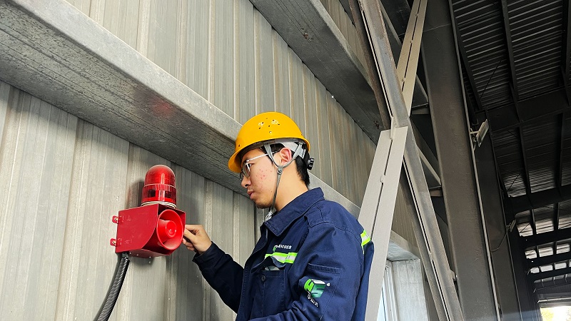 富平公司:石膏棚安全管理再升級