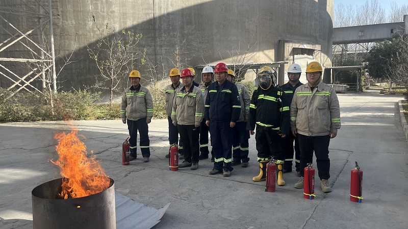 富平公司制成車間開展消防應急演練